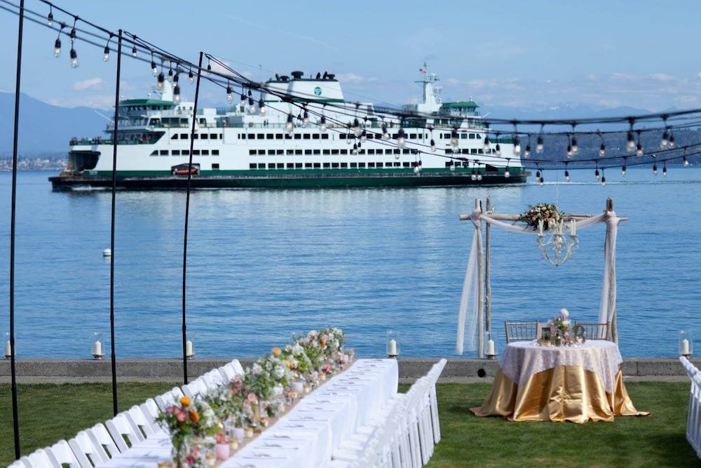 Ferries and weddings